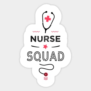 Nurse squad Sticker